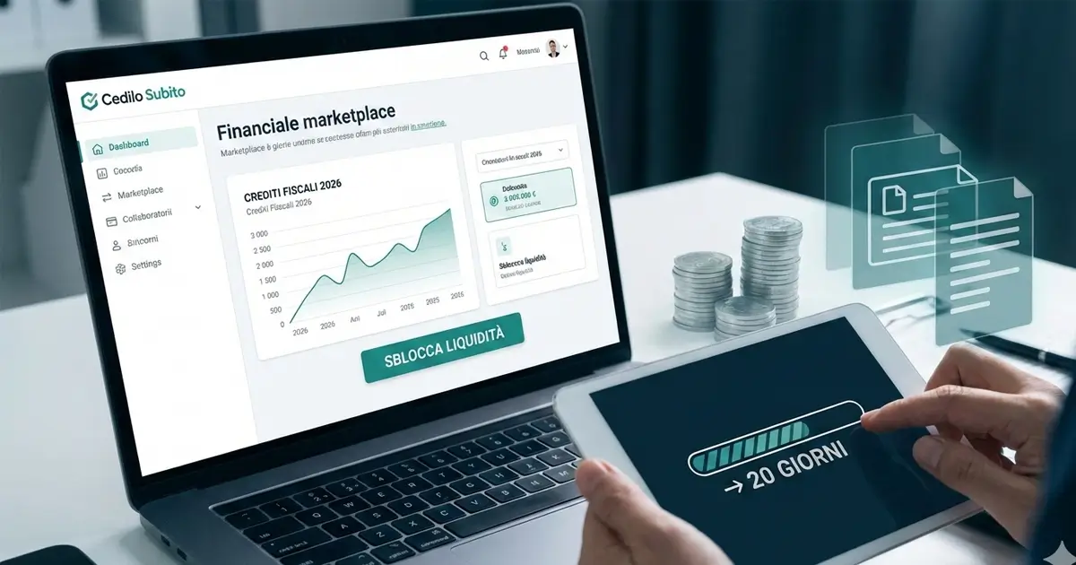 Cedi crediti fiscali